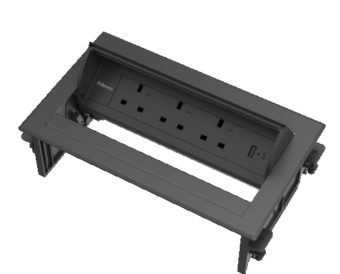 100136890_desk-in_G_3x230V_plus1xAC_BLK-Side