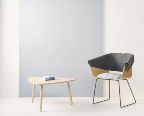 Skeef-hout-laag-driehoek-sfeer