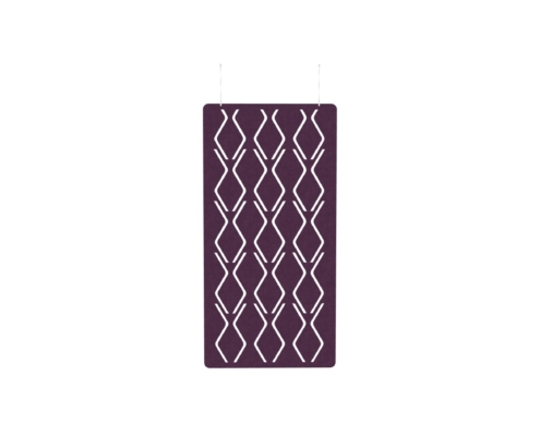 Panel_ WORKSPACE-DIV_ZD35_GP1, COLOUR_ Eggplant_KP-48, HANGING SET_ NOT-REQUIRED