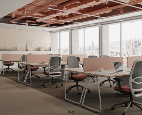 Dolman image desks and chairs